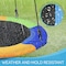 Serenelife Saucer Swing with Tree Hang Kit, 40 in Outdoor Tree Swing, 2 Adjustable Hanging Rope Straps and SLSWNG100RB - alternate 5